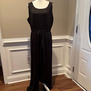 Elegant Black Sleeveless Jumpsuit